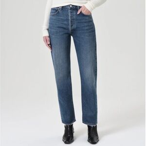 AGOLDE 90'S PINCH WAIST HIGH RISE STRAIGHT
IN ESSENCE